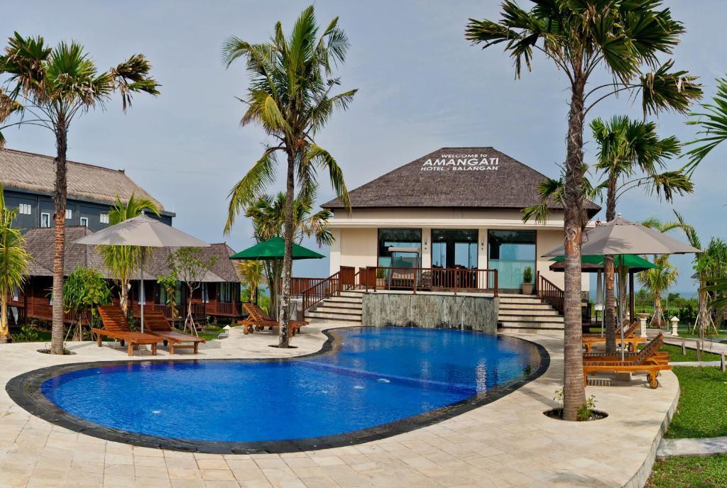 Aman Gati Balangan Hotell Pecatu Exteriör bild